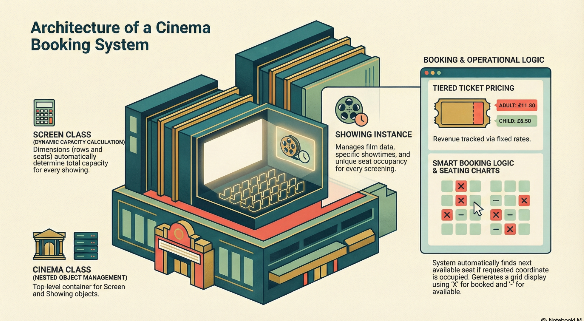 Object Oriented Programming Project - Cinema