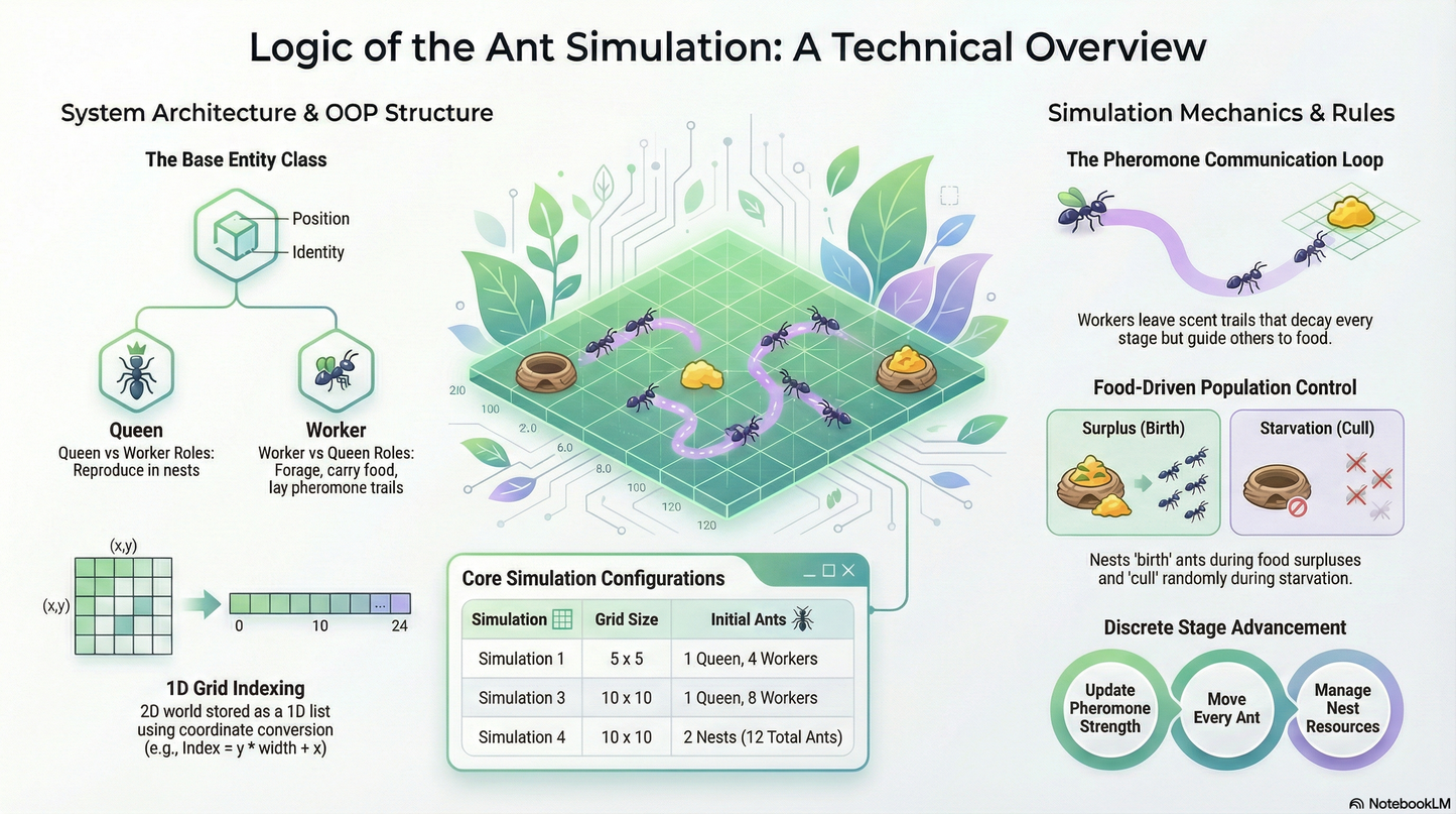 The Ultimate A-Level Computer Science Exam Prep Suite: Ant Simulation (June 2026)