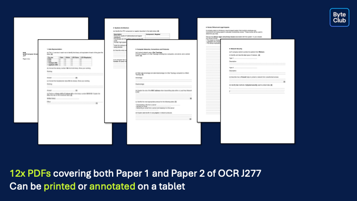OCR GCSE J277 Exam Papers - Paper 2
